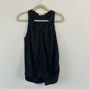 Rebecca Taylor Size 4. Black Blouse.